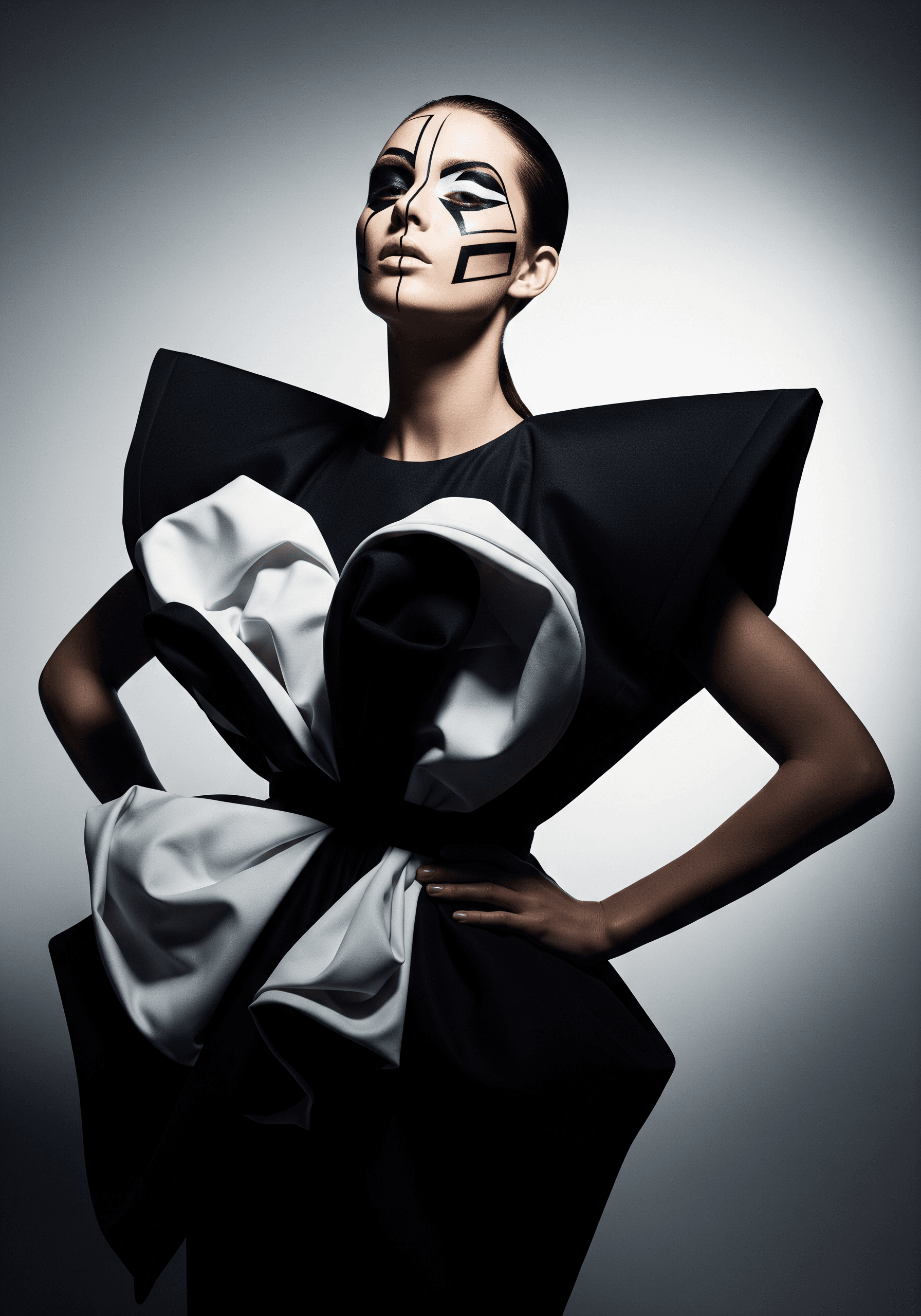 Fashion editorial portrait